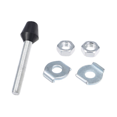 Harfington M10x87mm Carbon Steel Toggle Clamp Screw Assembly with Rounded Spindle Tip 6pcs