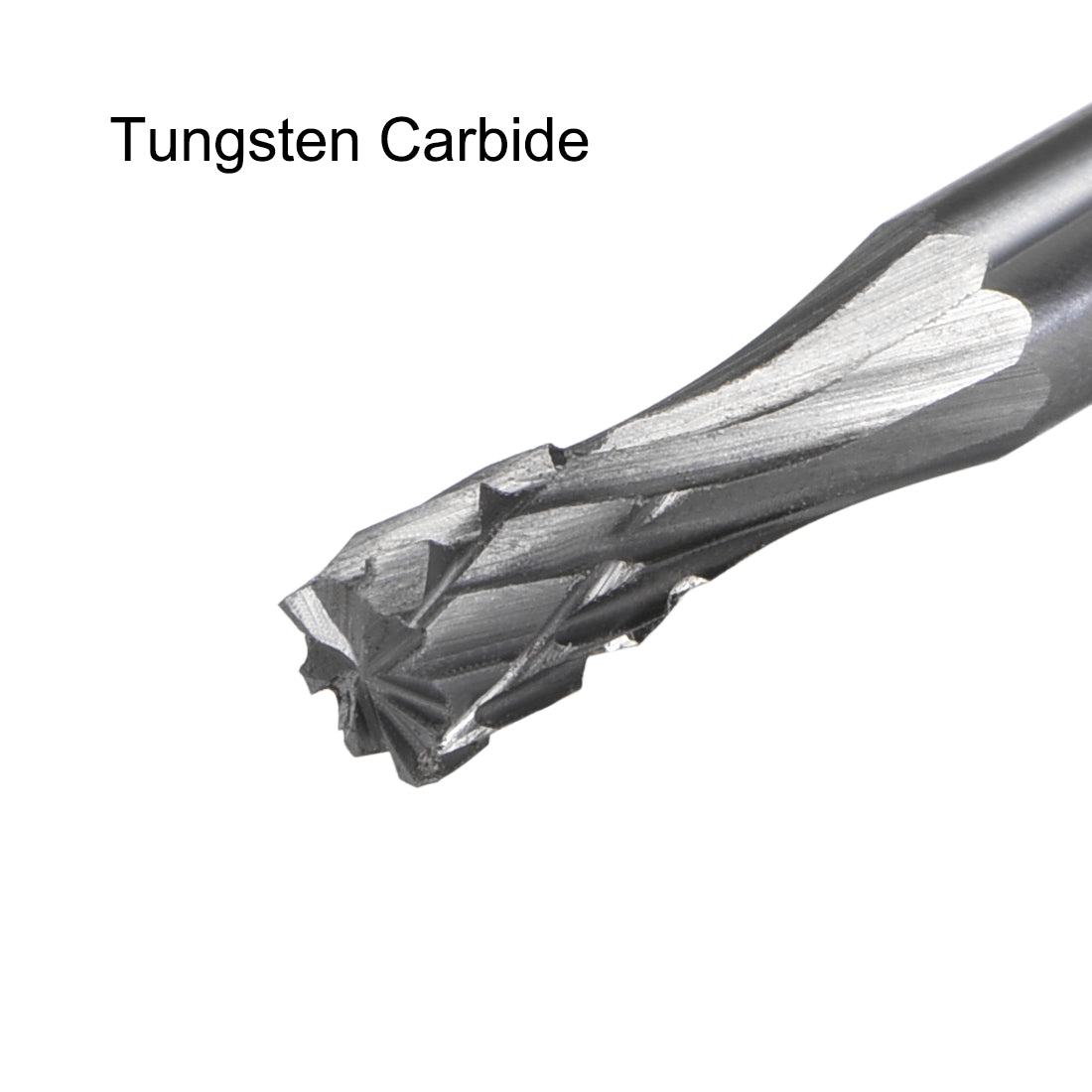 Harfington Double Cut Rotary File Cylinder Shape with 1/8" Shank and 1/8" Head Size 2pcs