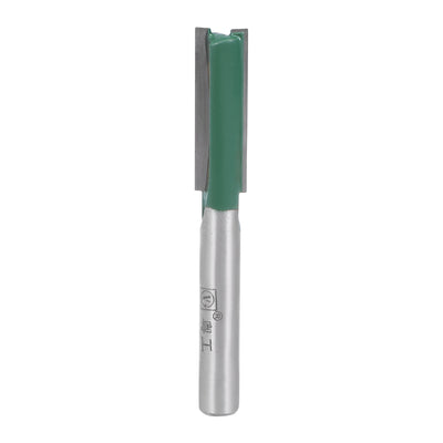 Harfington Router Bit 1/4 Shank 5/16" Cutting Dia 2 Straight Flutes Carbide for Woodworking Carpentry Milling Cutter Tool