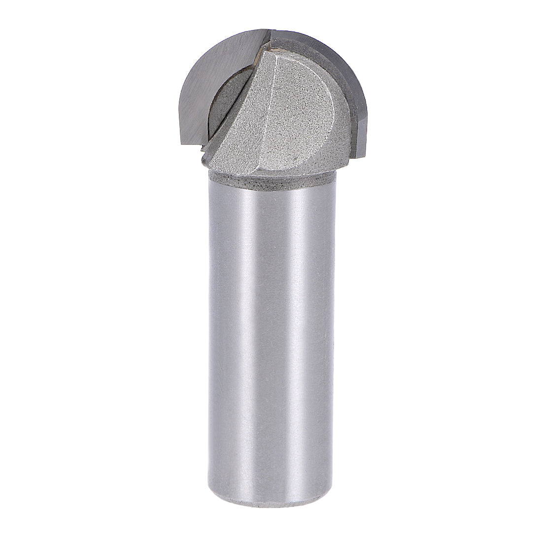 Harfington Router Bit 1/2 inch Shank 3/4 inch Cutting Dia. Core Box 2 Flutes Carbon Steel for Carpentry Woodworking Milling Cutter Tool