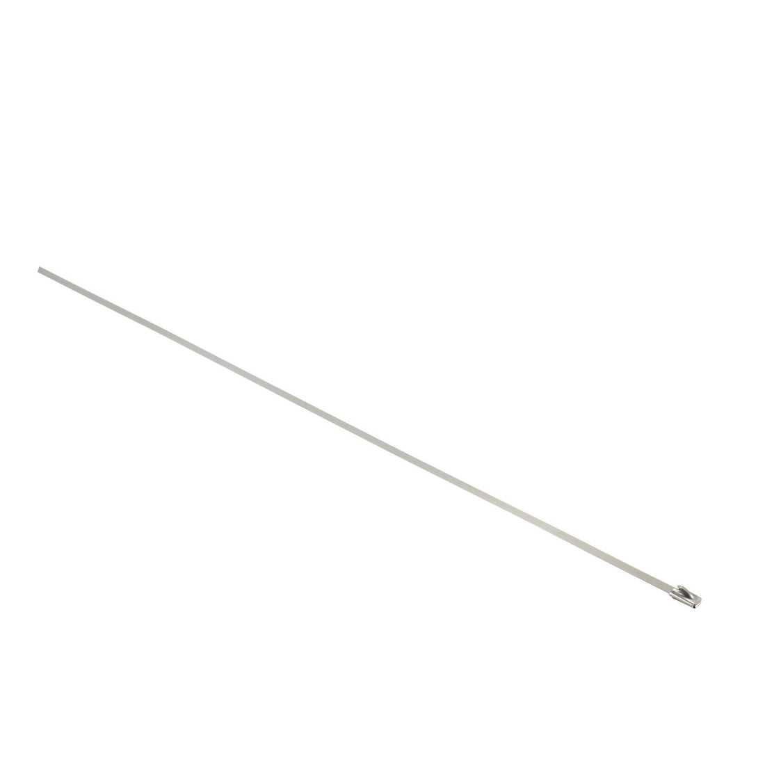 Harfington 14Inches Stainless Steel Cable Zips Ties Multi-Purpose Metal Exhaust Wrap 30pcs