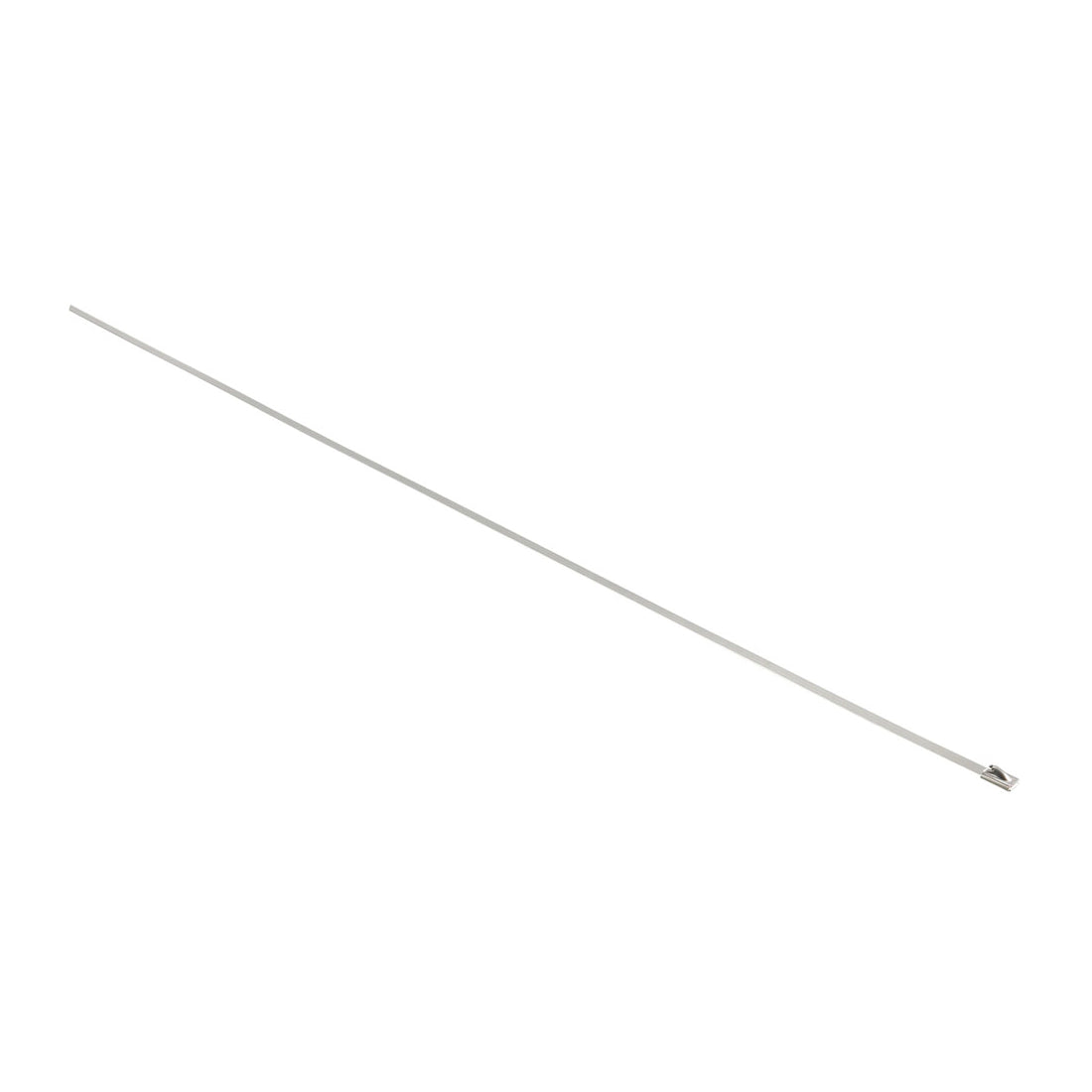 Harfington 28 Inches Stainless Steel Cable Zip Ties Multi-Purpose Metal Exhaust Wrap 5pcs