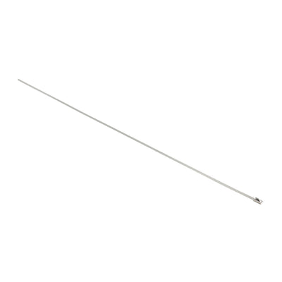 Harfington 28 Inches Stainless Steel Cable Zip Ties Multi-Purpose Metal Exhaust Wrap 5pcs