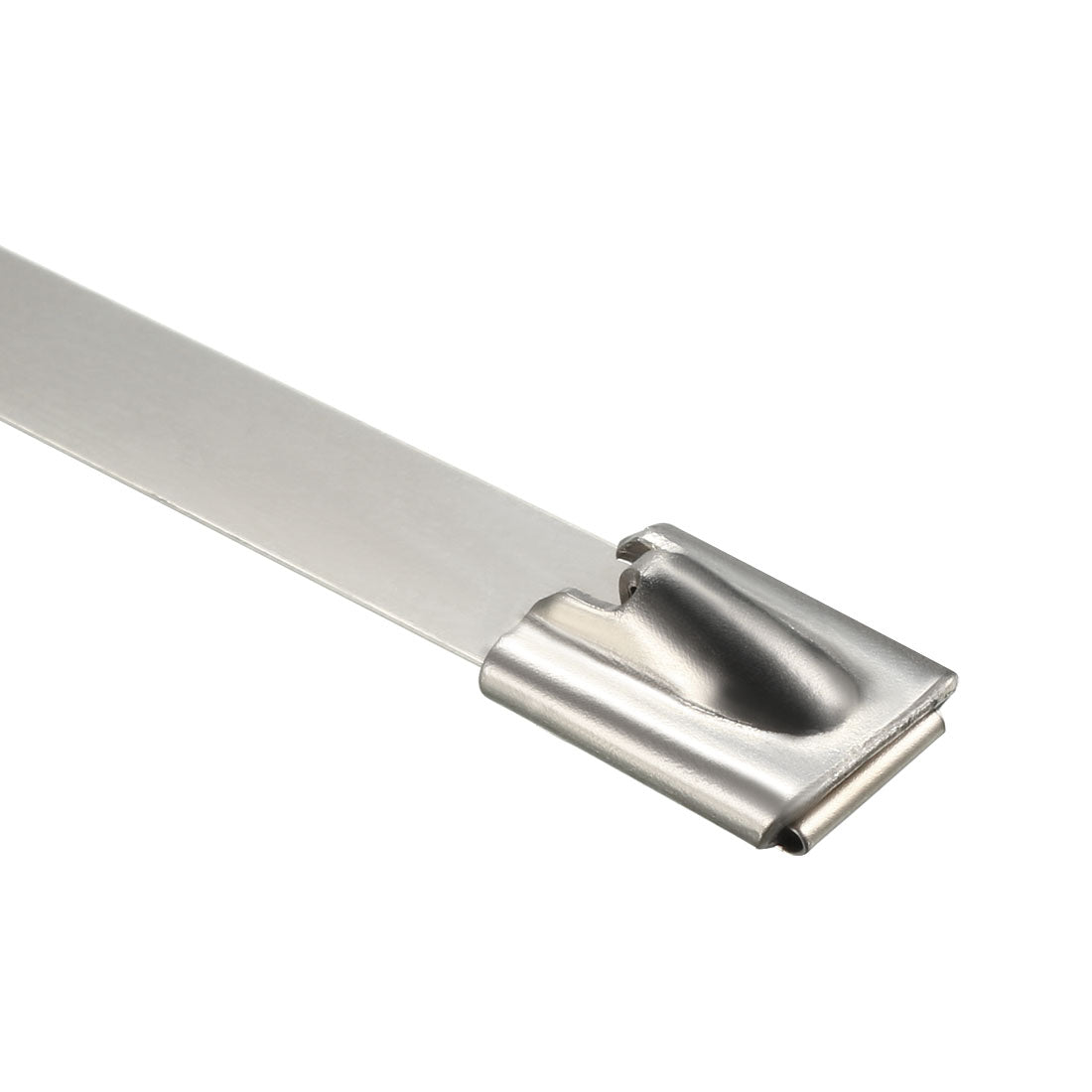 Harfington 20Inches Stainless Steel Cable Zips Ties Multi-Purpose Metal Exhaust Wrap 30pcs