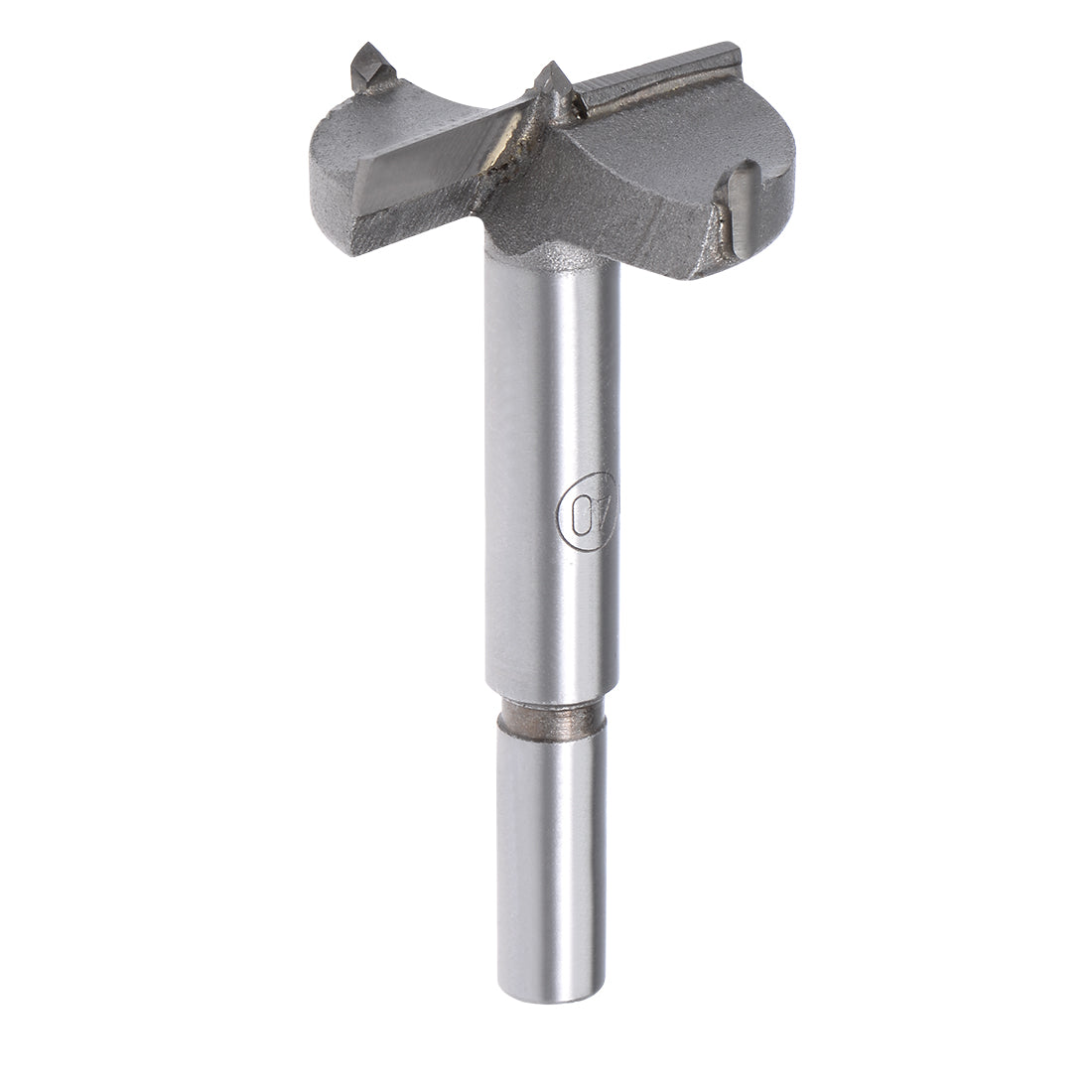 Harfington Forstner Wood Boring Drill Bits 40mm Dia. Hole Saw Carbide Tip Round Shank Cutting for Hinge Plywood MDF CNC Tool