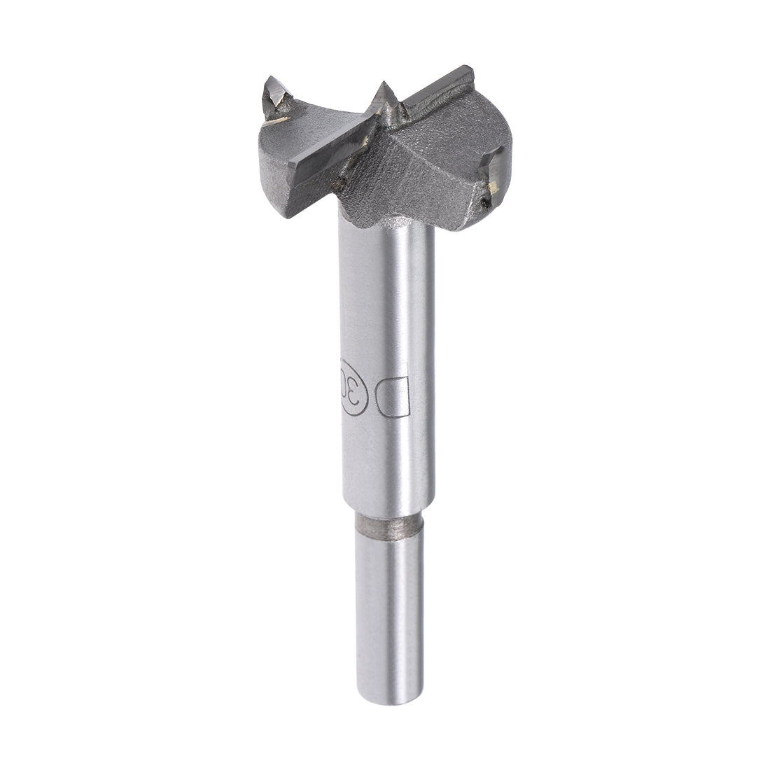 Harfington Forstner Wood Boring Drill Bits 30mm Dia. Hole Saw Carbide Tip 8mm Round Shank Cutting for Hinge Plywood MDF CNC Tool