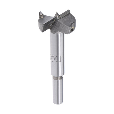 Harfington Forstner Wood Boring Drill Bits 30mm Dia. Hole Saw Carbide Tip 8mm Round Shank Cutting for Hinge Plywood MDF CNC Tool