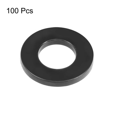 Harfington Nylon Flat Washers for Screws Bolts 100PCS