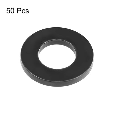 Harfington Nylon Flat Washers for Screws Bolts 50PCS