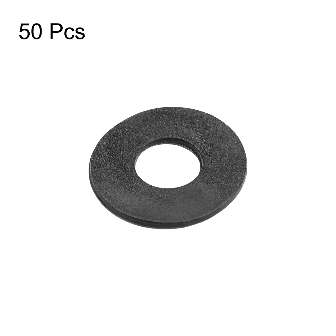 Harfington Nylon Flat Washers for Screws Bolts 50PCS