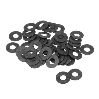 Harfington Nylon Flat Washers for Screws Bolts 50PCS