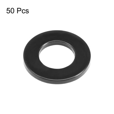 Harfington Nylon Flat Washers for Screws Bolts 50PCS