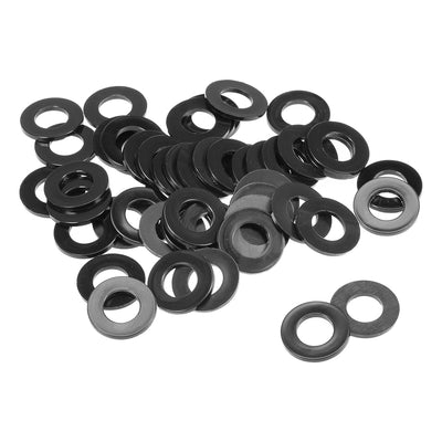 Harfington Nylon Flat Washers for Screws Bolts 50PCS