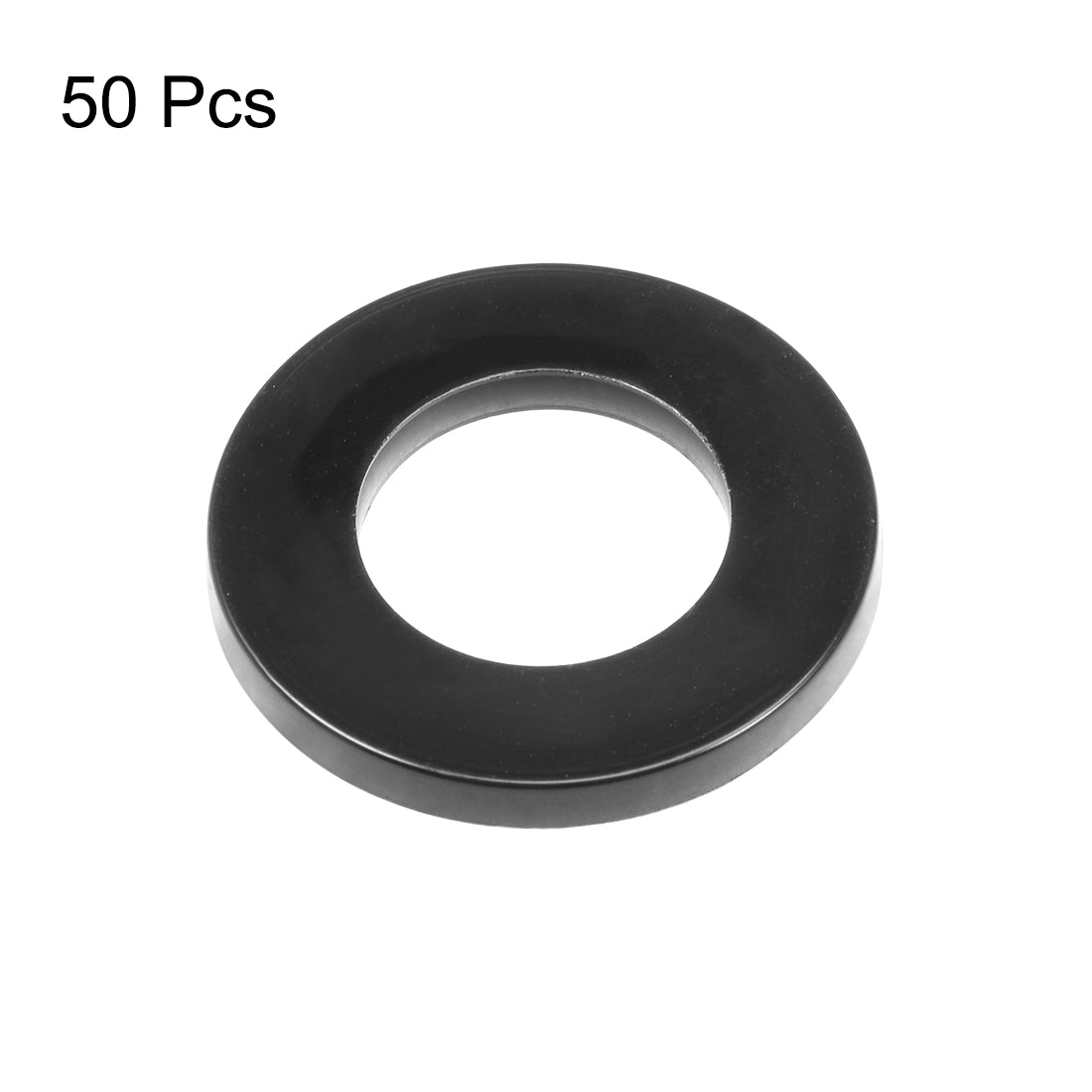 Harfington Nylon Flat Washers for Screws Bolts 50PCS