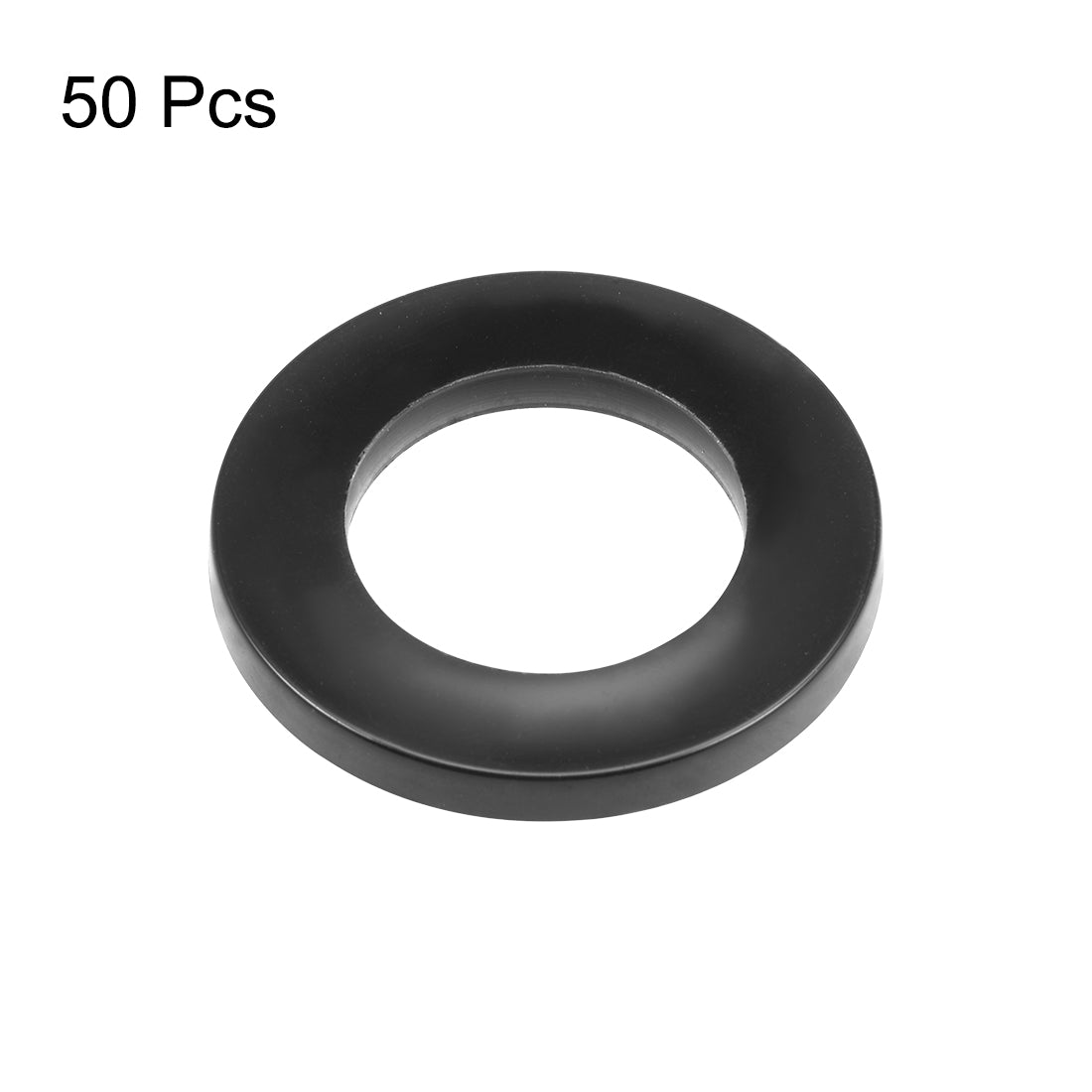 Harfington Nylon Flat Washers for Screws Bolts 50PCS