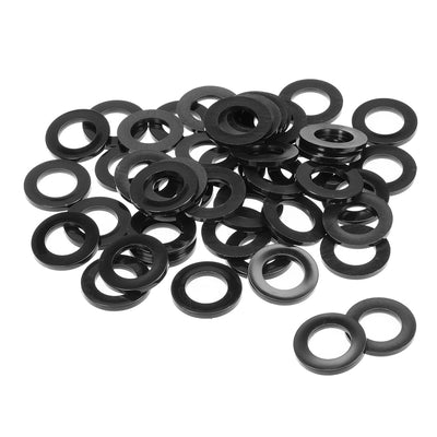 Harfington Nylon Flat Washers for Screws Bolts 50PCS
