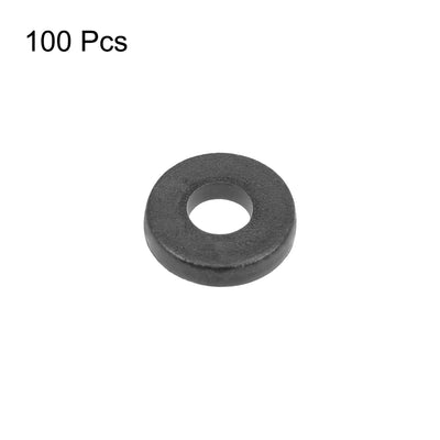 Harfington Nylon Flat Washers for Screws Bolts 100PCS