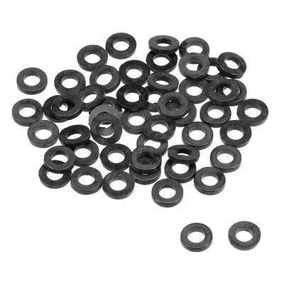 Harfington Nylon Flat Washers for Screws Bolts 50PCS