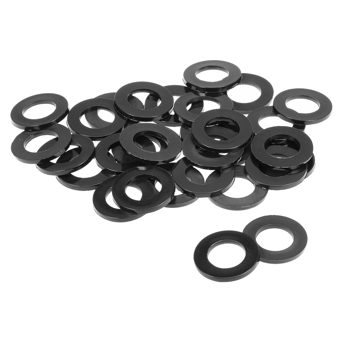 Harfington Nylon Flat Washers for Screws Bolts 200PCS