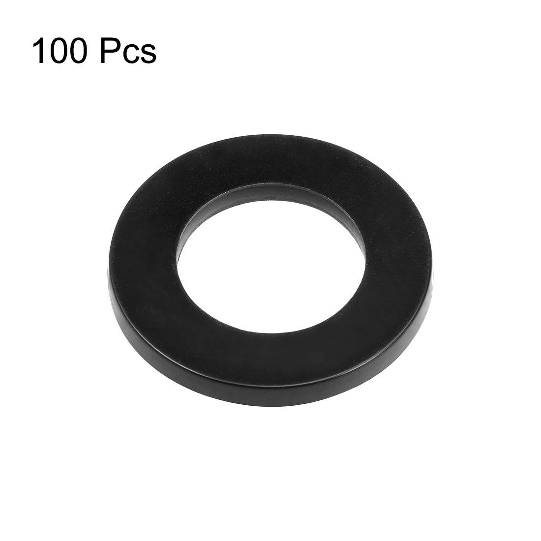 Harfington Nylon Flat Washers for Screws Bolts 100PCS