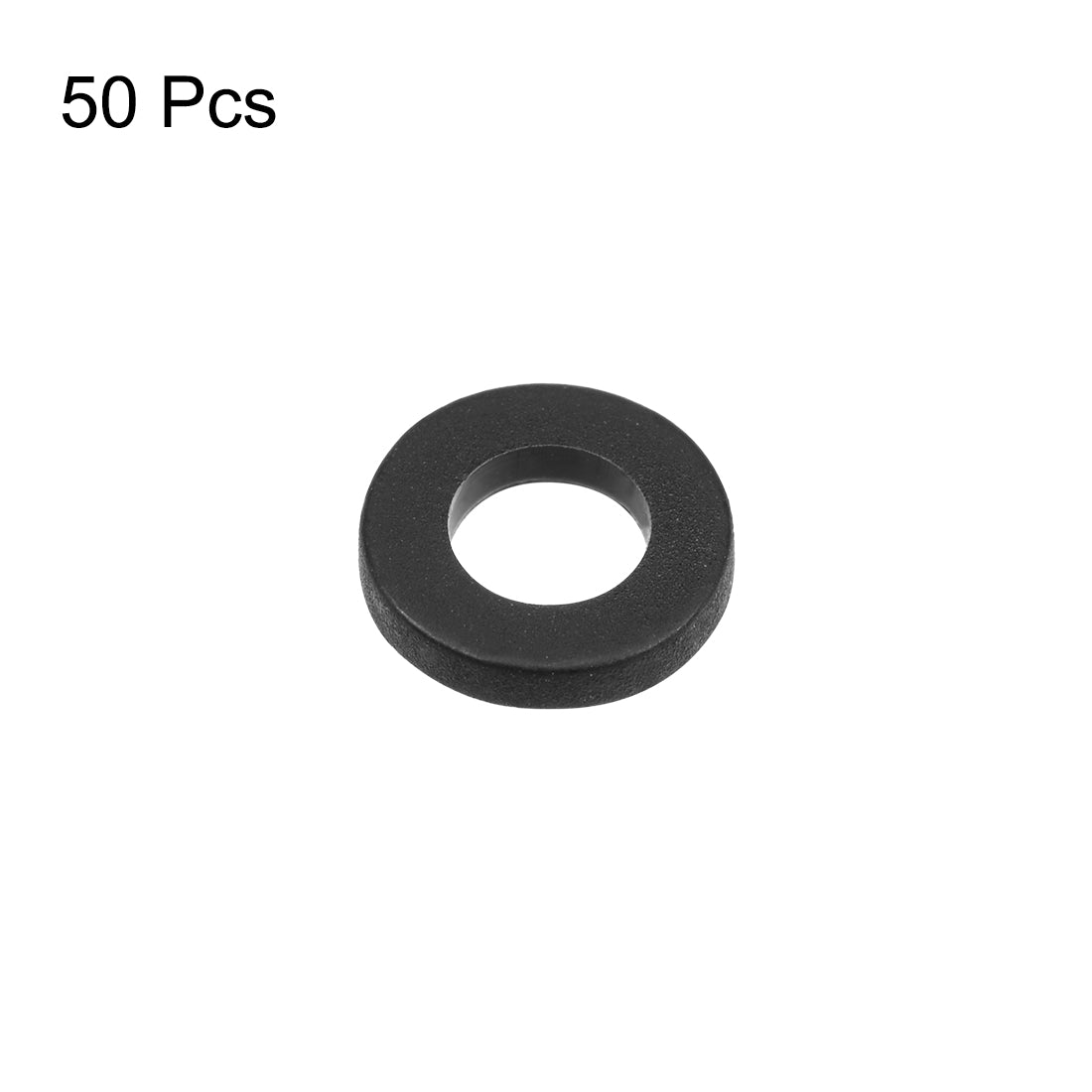 Harfington Nylon Flat Washers for Screws Bolts 50PCS