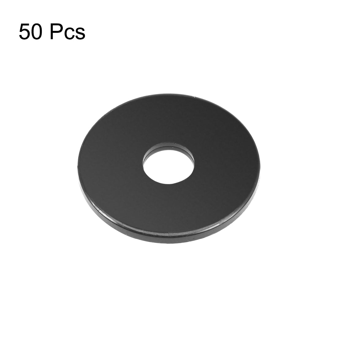 Harfington Nylon Flat Washers for Screws Bolts 50PCS