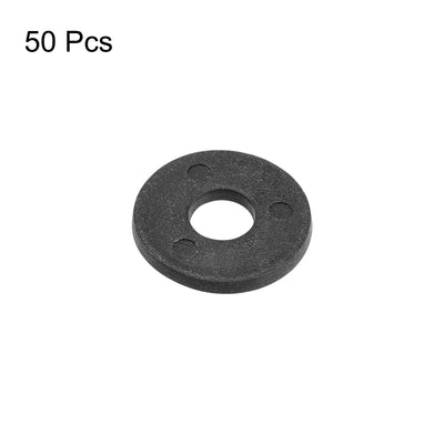 Harfington Nylon Flat Washers for Screws Bolts 50PCS