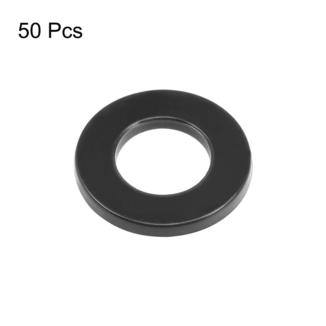 Harfington Nylon Flat Washers for Screws Bolts 50PCS