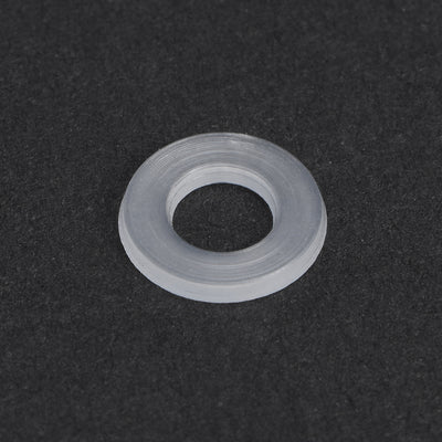 Harfington White Nylon Flat Washers for Screws Bolts 200PCS