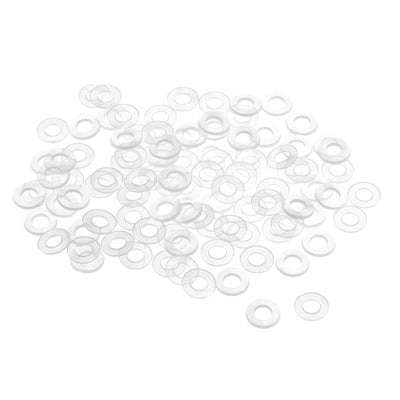 Harfington White Nylon Flat Washers for Screws Bolts 300PCS