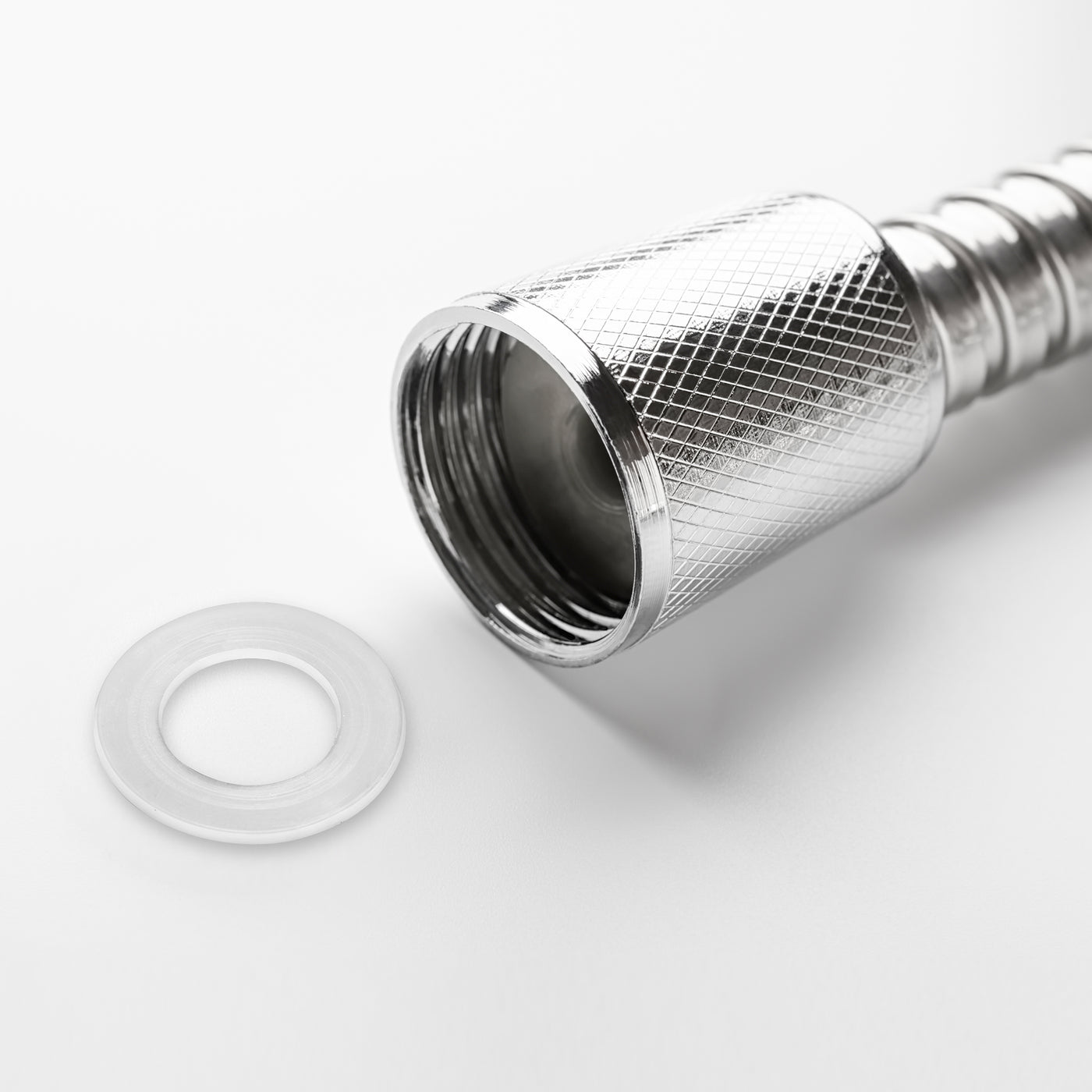 Harfington White Nylon Flat Washers for Screws Bolts 100PCS