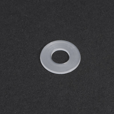 Harfington White Nylon Flat Washers for Screws Bolts 50PCS