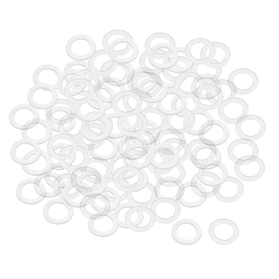 Harfington White Nylon Flat Washers for Screws Bolts 300PCS