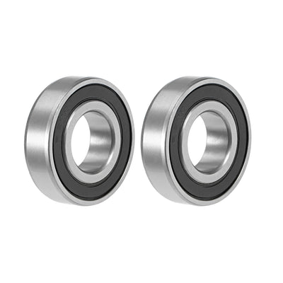 Harfington Uxcell Deep Groove Ball Bearings Inch Double Sealed Chrome Steel P0 Z1