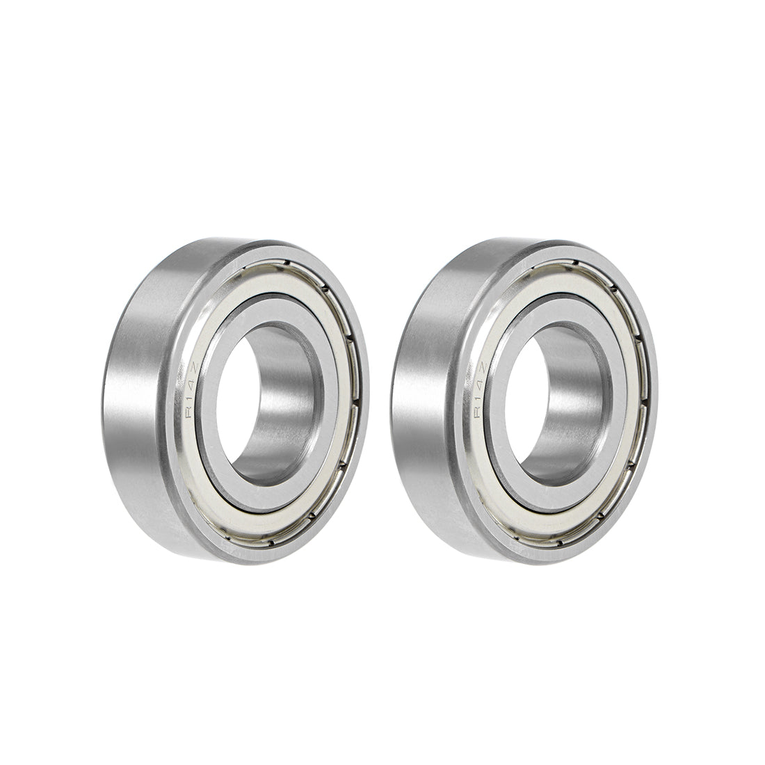 uxcell Uxcell Deep Groove Ball Bearings Double Shielded Chrome Steel Z1 P0