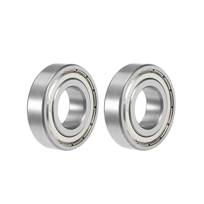 Harfington Uxcell Deep Groove Ball Bearings Double Shielded Chrome Steel Z1 P0
