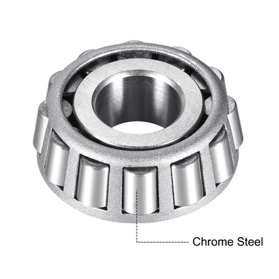Harfington Tapered Roller Bearing Cone and Cup Set Chrome Steel Metric