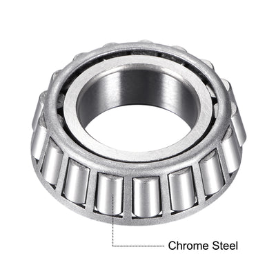 Harfington Tapered Roller Bearing Cone and Cup Set Chrome Steel Metric