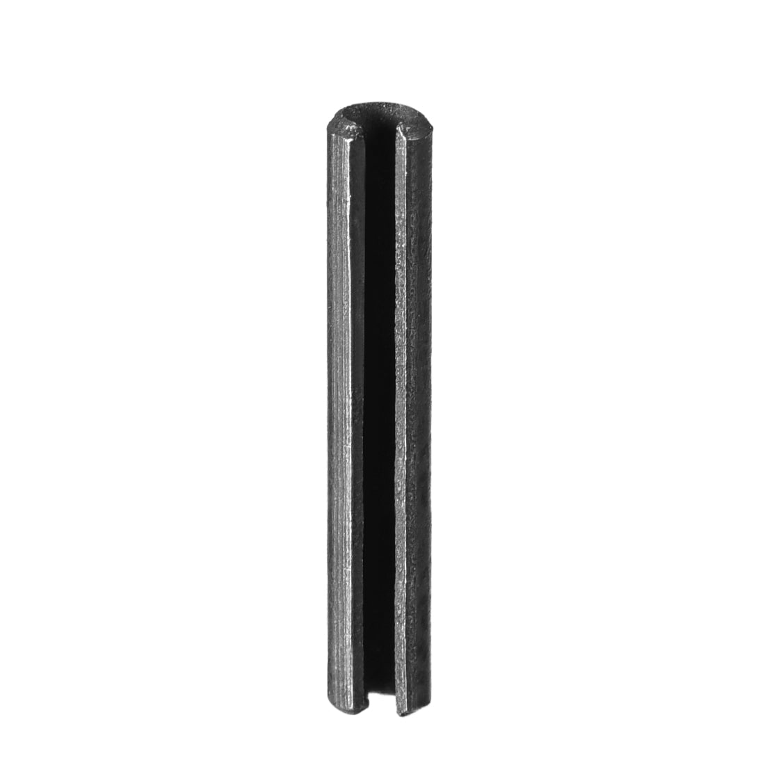 Harfington Dowel Pin Carbon Steel Split Spring Roll Shelf Support Pin Fasten Hardware Black 20Pcs