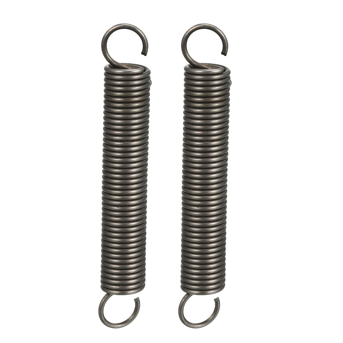 Harfington Extended Compressed Spring Spring Steel Small Dual Hook Tension Spring 2pcs