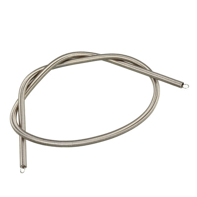 Harfington Extended Compressed Spring Wire Diameter 0.02" , OD 0.12" , Free Length 11.81" Stainless Steel Small Dual Hook Tension Spring