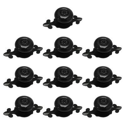 Harfington Ceramic Vintage Knobs Drawer Pull Handle Cupboard Wardrobe Cabinet 10pcs