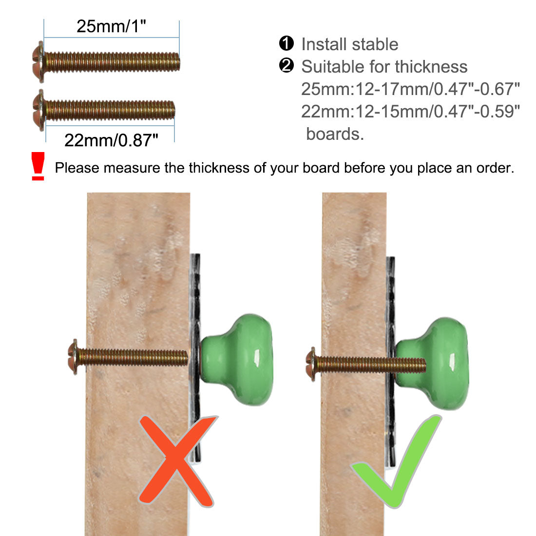 Harfington Ceramic Vintage Knobs Drawer Pull Handle Cupboard Wardrobe Cabinet 10pcs