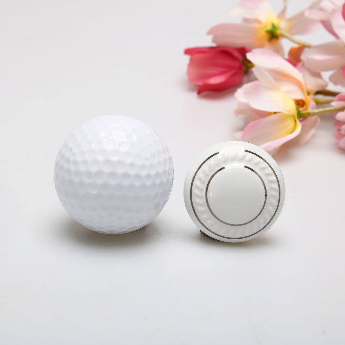 Harfington Ceramic Vintage Knobs Drawer Pull Handle Cupboard Dresser 8pcs