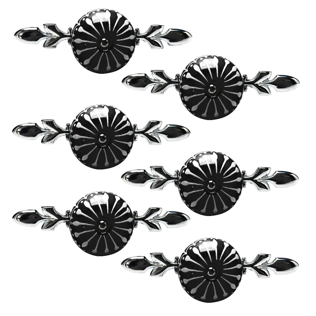 Harfington Ceramic Vintage Knob Drawer Pull Handles Cupboard Wardrobe 6pcs