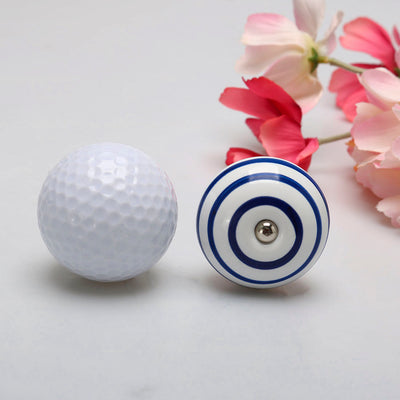 Harfington Ceramic Vintage Knob Drawer Pull Handles Cupboard Wardrobe 6pcs