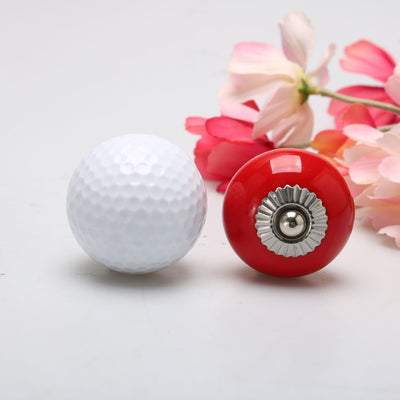 Harfington Ceramic Vintage Knobs Drawer Round Pull Handle Wardrobe Dresser 6pcs