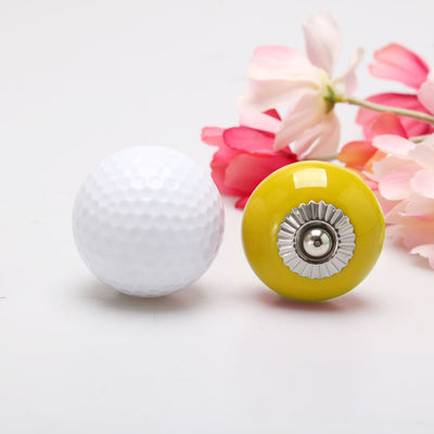 Harfington Ceramic Vintage Knobs Drawer Round Pull Handle Wardrobe Dresser 4pcs