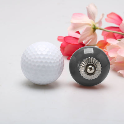 Harfington Ceramic Vintage Knob Drawer Round Handle Cupboard Wardrobe Dresser 4pcs