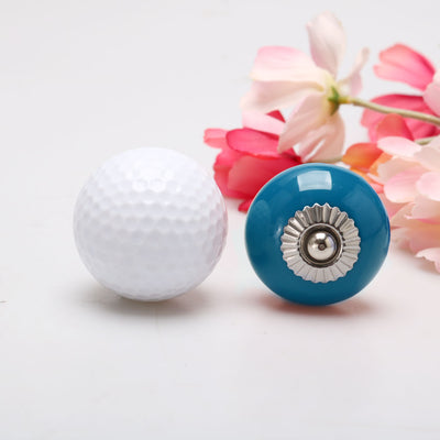 Harfington Ceramic Vintage Knob Drawer Round Handle Cupboard Wardrobe Dresser 4pcs